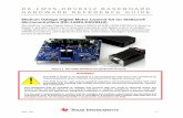 DK-LM3S-DRV8312 Baseboard Hardware Reference Guide · DK-LM3S-DRV8312 BASEBOARD HARDWARE REFERENCE GUIDE ... (DK-LM3S-DRV8312) Baseboard Hardware Reference Guide, ... 3 4 MOTOR GND
