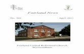 Fairland News · Fairland News No. 502 April 2011 Fairland United Reformed Church ... their friend and teacher is brutally humiliated and murdered ... About the book: ...
