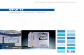 CFW-11 - BSC PDFs/WEG... CFW-11 3 Technology - Patents Vectrue Technology® WEG VARIABLE SPEED DRIVE CONTROL TECHNOLOGY g Linear and adjustable V/f, VVW (Voltage Vector WEG) and vector