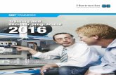Training and seminar programme 2016 - Hennecke GmbH · Training and seminar programme ... We can also offer you other foreign languages on request. ... The training can also be requested