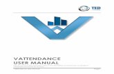 VATTENDANCE USER MANUAL - Amazon S3€¦ ·  · 2016-09-14in vAttendance. vAttendance is an Android powered attendance system that ... FIGURE 13 STUDENT ATTENDANCE SUMMARY vAttendance