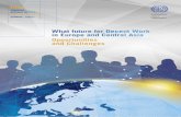 What future for Decent Work in Europe and Central Asia ... · Moving forward on the policy challenges ... Work in Europe and Central Asia: Opportunities and ... Europe and Central