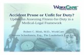 Accident Prone or Unfit for Duty? .pdf · The Louderback Law Firm (415) 398-7860 jschreibstein@louderback.org. Title: Microsoft PowerPoint - Blink 308 .ppt [Read-Only] Author: jmyers
