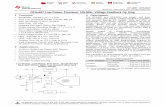 OPA837 Datasheet - TI.com · 7.2 Functional Block Diagrams..... 21 7.3 Feature Description ... over operating free-air temperature range (unless otherwise noted)