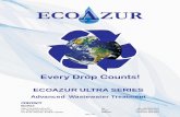 Ecoazur Ultra WWTP Ultra WWTP.pdf · ECOAZUR ULTRA SERIES ... market due to its outstanding compactness and process performance. The combination of the ... UV Disinfection System