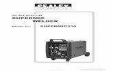 INSTRUCTIONS FOR SUPERMIG WELDER - Sealey - Home · INSTRUCTIONS FOR SUPERMIG WELDER MODEL No: ... d) After wiring, check ... torch to prevent the risk of accidentally striking an