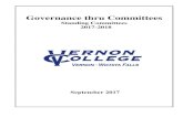 Governance thru Committees - Vernon College Effectiveness...Vernon College Governance through Committees Statement of Governance Commitment Vernon College (VC) involves College personnel