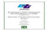Preliminary Noise Abatement Decision Report (NADR) 27, 2013 · dokken engineering. 1 preliminary ... preliminary noise abatement decision report for proposed interstate 5 north coast