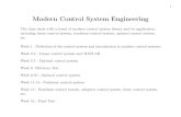 Modern Control System Engineering - CAUcel.cau.ac.kr/class/mc/2017/MC_OHP1.pdf ·  · 2017-02-28Modern Control System Engineering The class deals with a trend of modern control system