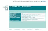 Elective Access Policy - UCLH Internet Patient access...Elective Access UCLH policy Policy number 043/CLN/T Issue number 4.1 Issue date 10/04/17 ... 1.0 Summary 1.1. This policy sets