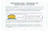 Introduction: Analysis of Electronic Circuits - KU ITTCjstiles/312/handouts/312_Introduction_package.pdf1/30/2008 Introduction 2/2 Jim Stiles The Univ. of Kansas Dept. of EECS Electronic