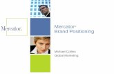 Mercator Brand Positioning - mcatalyst.com · Mercator Brand Positioning ... Web Services Integration Pkg ... GSS for GSTPA Integration Pkg GSS for GSTPA 3rd Party Service Access