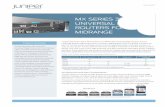 MX Series 3D Universal Edge Routers for the Midrange MX Series... · Juniper Networks MX Series 3D Universal Edge Routers for the midrange ... • Campus core router requiring ...