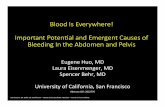 Blood Is Everywhere! Important Poten al and Emergent ...c.ymcdn.com/sites/ · Bowel wall thickening ... HISTORY: 30 yo pregnant female presen ng with severe right upper quadrant pain