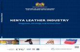 KENYA LEATHER INDUSTRY - World Bankdocuments.worldbank.org/curated/en/... · Diagnosis, Strategy and Action Plan KENYA LEATHER INDUSTRY REPUBLIC OF KENYA MINISTRY OF INDUSTRIALIZATION