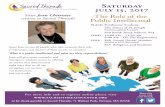 Saturday july 15, 2017 - Sacred Threads · 15/07/2017 · Sister Joan Chittister returns to Sacred Threads! For more info and to register online please visit