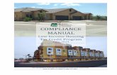 2nd Draft 2014 Compliance Manual - Final - AZ · June, 2014. ii Table of Contents ... A. Following the instructions in this Arizona LIHTC Program Compliance Manual. ... health, safety,