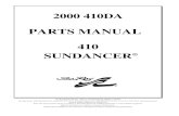 PARTS MANUAL 410 SUNDANCER - Sea Ray MANUAL 2000 410DA SUNDANCER Sea Ray® Parts Manual, 2000 410 SUNDANCER MRP # 1325968 Sea Ray Boats, 2600 Sea Ray Blvd., Knoxville, TN 37914.