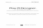 Pow-R-Designer - Eatonpub/@electrical/documents/content/...Pow-R-Designer occupies approximately nine megabytes of hard drive space Installation Instructions* 1. Place Pow-R-Designer