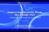 Improving Security from the Inside Out · An NSI Special Report Improving Security from the Inside Out Improving Security from the Inside Out National Security Institute …