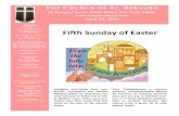 L D Fi L h Sunday of Easter - J.S. Paluch April 2016.pdf · Virgen de la Nube Mother’s Day Novena The Virgen de la Nube Devo onal Group will have a Mother’s Day Novena star ng