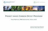 ROJECT BASED CARBON OFFSET ROGRAM - the PMR Outlook of the Existing Carbon Offset Programs Kyoto Protocol: -Clean Development Mechanism (CDM) -Joint Implementation (JI) Offset Programs