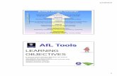 afl tools cherwell [Read-Only] tools.pdf · ... (using Bloom’s Taxonomy to structure) ... learning LEARNING OBJECTIVE We are learning to ... facilitating learning ...