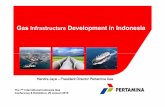 Gas Infrastructure Development in Indonesiaindonesiangassociety.com/wp-content/uploads/2016/06/Presentation...Gas Infrastructure Development in Indonesia Hendra Jaya Hendra Jaya ––––President