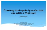 Chương trình quản lý nước thải của ADB ở Việtk-learn.adb.org/system/files/materials/2015/01/201501...đô thị và khu công nghiệp Việt Nam đến năm 2025