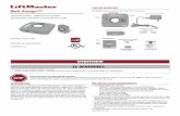 LiftMaster MODEL 821LM UNIVERSAL GARAGE DOOR … · The installation is complete and ready to be connected to the home’s wireless (Wi-Fi) network. ... The door sensor will not or