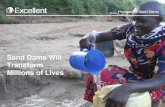 Sand Dams Will Transform Millions of Lives - Marseille 2012€¦ · Soil and Water Conservation – 3 key ingredients Un-terraced Land •Up to 70% of water is lost •Up to 250 tonnes