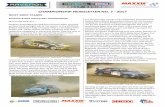 CHAMPIONSHIP NEWSLETTER NO. 7 - 2017 - Maxxis …€¦ · Citroen DS3 R3T finished 13th overall, ... were keeping each other company, taking 3rd ... each of whom receive a FREE set