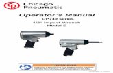 Operator’s Manual - Chicago Pneumaticetools.cp.com/cpvscatalogue/files/CA155269.pdfOperator’s Manual CP749 series 1/2“ Impact Wrench Model E WARNING To reduce risk of injury,