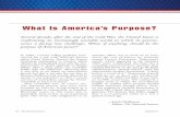 What Is America’s Purpose?mearsheimer.uchicago.edu/pdfs/ContentServer.pdf · What Is America’s Purpose? Several decades after the end of the Cold War, the United States is confronting