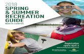 2018 SPRING & SUMMER RECREATION GUIDE · 780.492.2555 recreation@ualberta.ca uab.ca/recreation Faculty of Kinesiology, Sport, and Recreation Office 780.492.9510 infoden@ualberta.ca