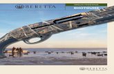 SHOTGUNS - Beretta USA · operated shotguns, which in cycling the action ... (12 gauge) 6.55 lbs (20 gauge)* 7.19 lbs (12 gauge) 6.55 lbs (20 gauge)* MODEL CODE GAUGE CHOKE BARREL