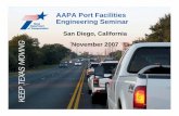 Vargas 07-11-08- AAPA Port Facilities Engineering …aapa.files.cms-plus.com/SeminarPresentations/07_FACENG...AAPA Port Facilities Engineering Seminar San Diego, California November