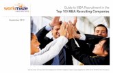 Guide to MBA Recruitment in the Top 100 MBA Recruiting ...€¦ · company entry. Please note: ... OC&C Strategy Consultants Omnicom Group P ... Brazil, Nicaragua, Dominican Republic,