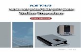 KSG-10K/12K5/15K/17K/20K Solar Inverter. User Manual/Solar... · Figure 3: Interface of KSG-10K/12K5/15K/17K/20K Inverter Instructions for Interface 1: ... XXX.X VXXX.X A Voltage