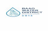 BAAO WATER DISTRICT · Secretary: Prescilla B. Sabeniano Business Members: Conrado B. Botor Education Jeanette B. Dato Professional GENERAL MANAGER C Vicente Vic B ...