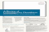 A Review of Contemporary Dentifrices - Dental … Review of Contemporary Dentifrices A Peer-Reviewed Publication Written by Theodore P. Croll, DDS , and James DiMarino, DMD, MSEd 2