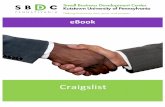Craigslist! - Kutztown University of Pennsylvania€¦ · Craigslist 4 ! Guide! TABLE OF CONTENTS CREDITS ...