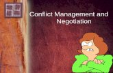 Conflict Management and Negotiation · 17-3 Organizational Conflict •Organizational Conflict –The discord that arises when goals, interests or values of different individuals