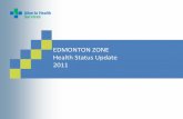 Edmonton Zone Health Status Update 2011 · Z4.4A Edmonton Zone - Duggan Z4 ... Population/Geography Indicators for Edmonton Zone ... Edmonton Zone Health Status Report 2011 - February