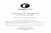 presents Cyrano de Bergerac - MsEffiemseffie.com/assignments/cyrano/Cyrano Trinity Rep.pdfpresents Cyrano de Bergerac By Edmond Rostand Directed by Amanda Dehnert PROJECT DISCOVERY