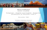 DLI Bulgarian - Vocabulary to Vol 01-02 - LIVE LINGUA Bulgarian... · BULGARIAN BASIC COURSE Bulgarian - English and English - Bulgarian DEFENSE LANGUAGE INSTITUTE FOREIGN LANGUAGE