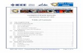 COMPETITION RULES - IEEE Ottawa Section · IEEE ORC 2015 – Competition Rules | ... can register only up to a maximum of 2 official ... The official and latest EV3 LEGO® MINDSTORMS
