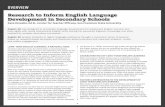 Research to Inform English Language Development in Secondary Schoolsmes.sccoe.org/resources/Kinsella Academic Discourse/… ·  · 2013-06-11Research to Inform English Language Development