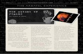 THE ARBATEL EXPERIENCE - theomagica · THE ARBATEL EXPERIENCE. opposing forces - a synthesis called peace. The goal of my ritual for Phaleg was to get one step closer to understanding