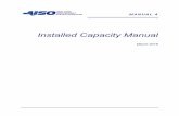 Installed Capacity Manual - NYISO Y I S O I N S T A L L E D C A P A C I T Y M A N U A L NYISO Capacity Market Products iii Version 6.39 03/02/2018 Table of Contents Revision ...